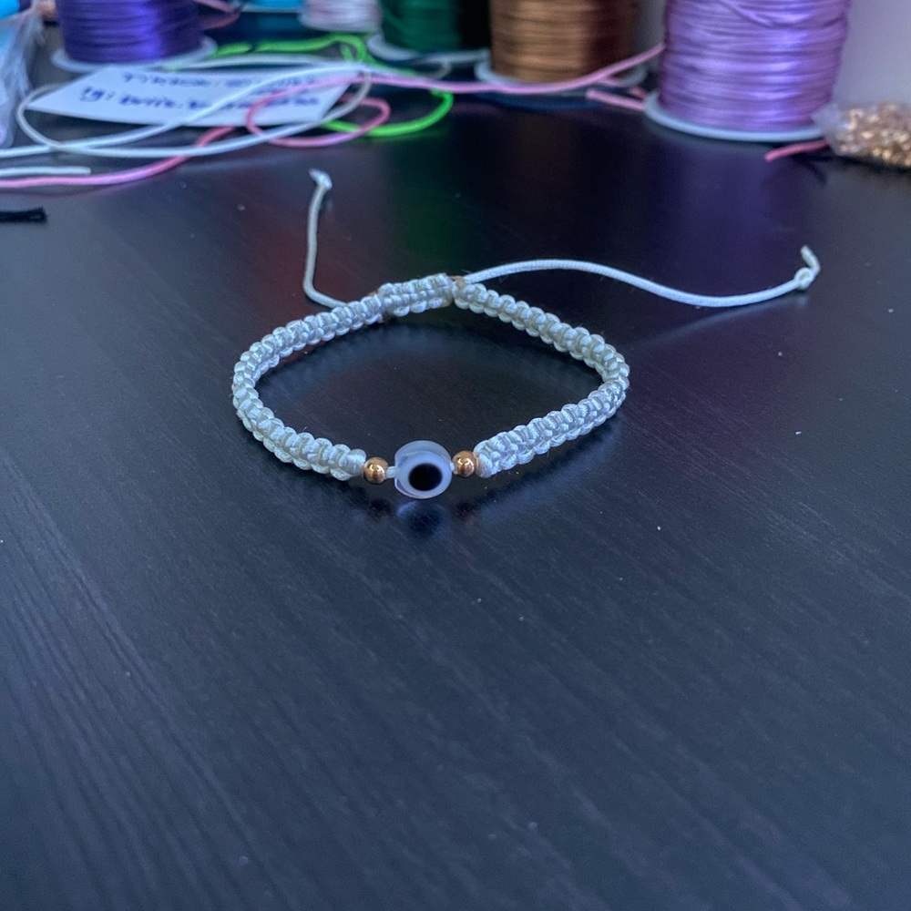 white evil eye